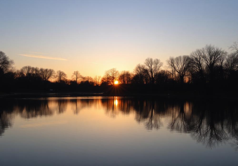 Amanecer en el Retiro